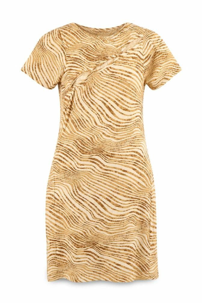 Motel Rocks Women's Beige Animal Print Dress Size 6