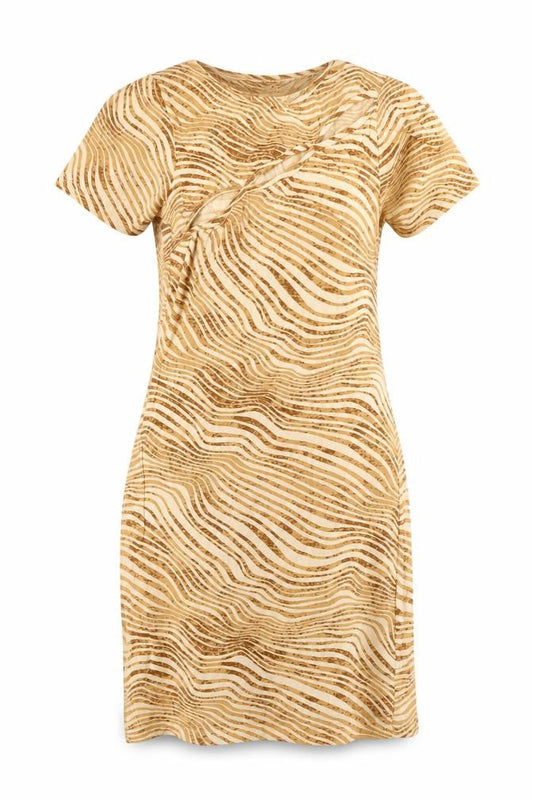 Motel Rocks Women's Beige Animal Print Dress Size 6