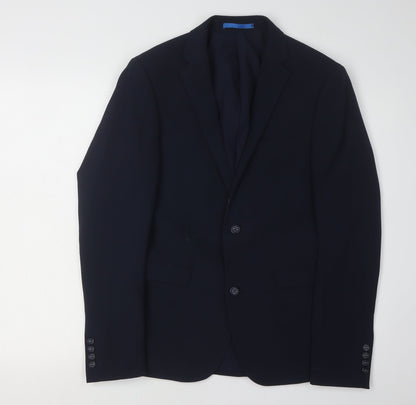 ONESIX5IVE5IVE Men's Blue Slim Fit Blazer 36R