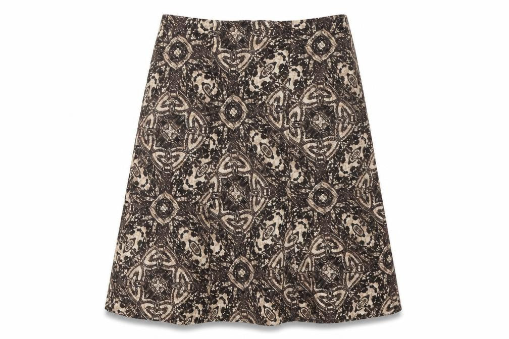 Marks & Spencer Women's Multicoloured Knee Length Skirt