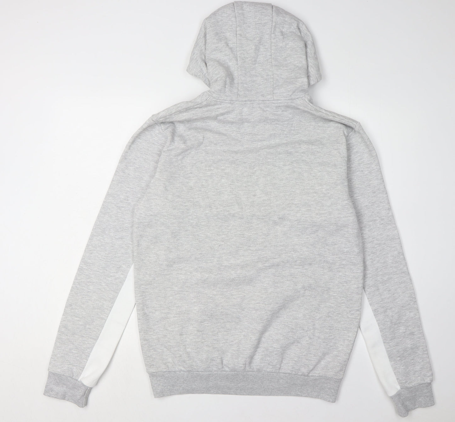 McKenzie Men's Grey Pullover Hoodie - Large, Logo Print