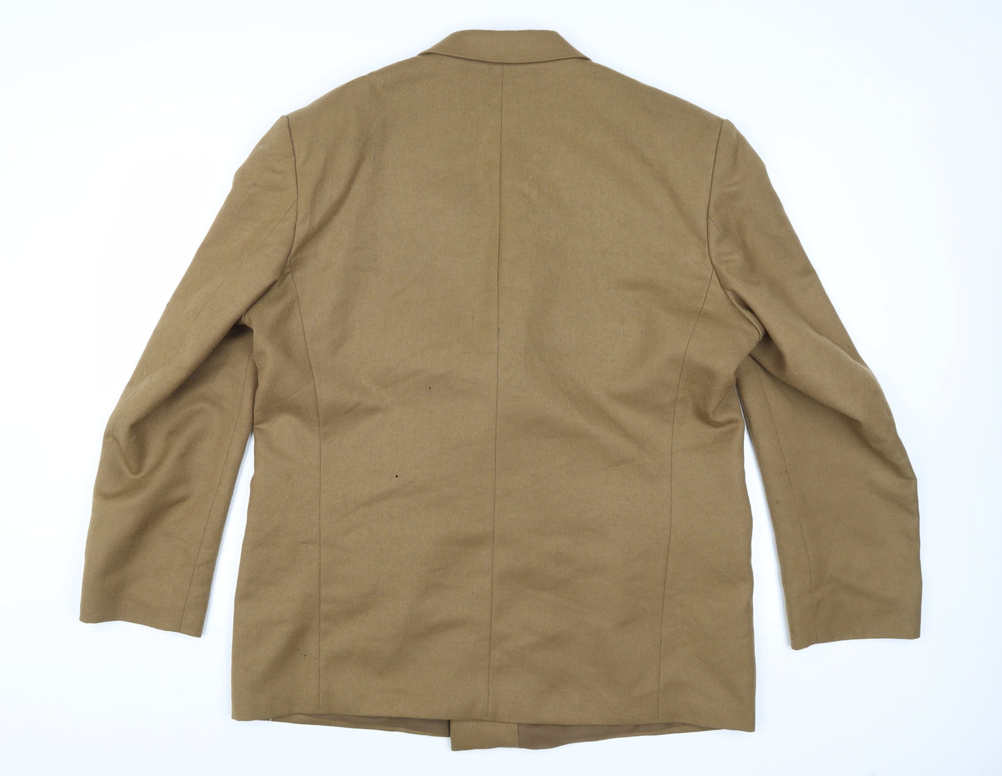 Lincroft Men's Brown Double-Breasted Blazer 46R