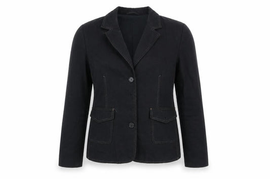 Mexx Women's Black Wool Blazer Size 16