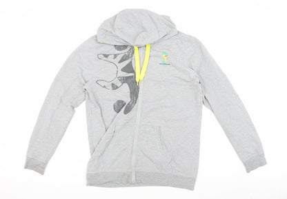 FIFA World Cup Men's Grey 3XS Hooded Jacket