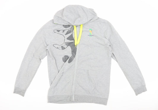 FIFA World Cup Men's Grey 3XS Hooded Jacket