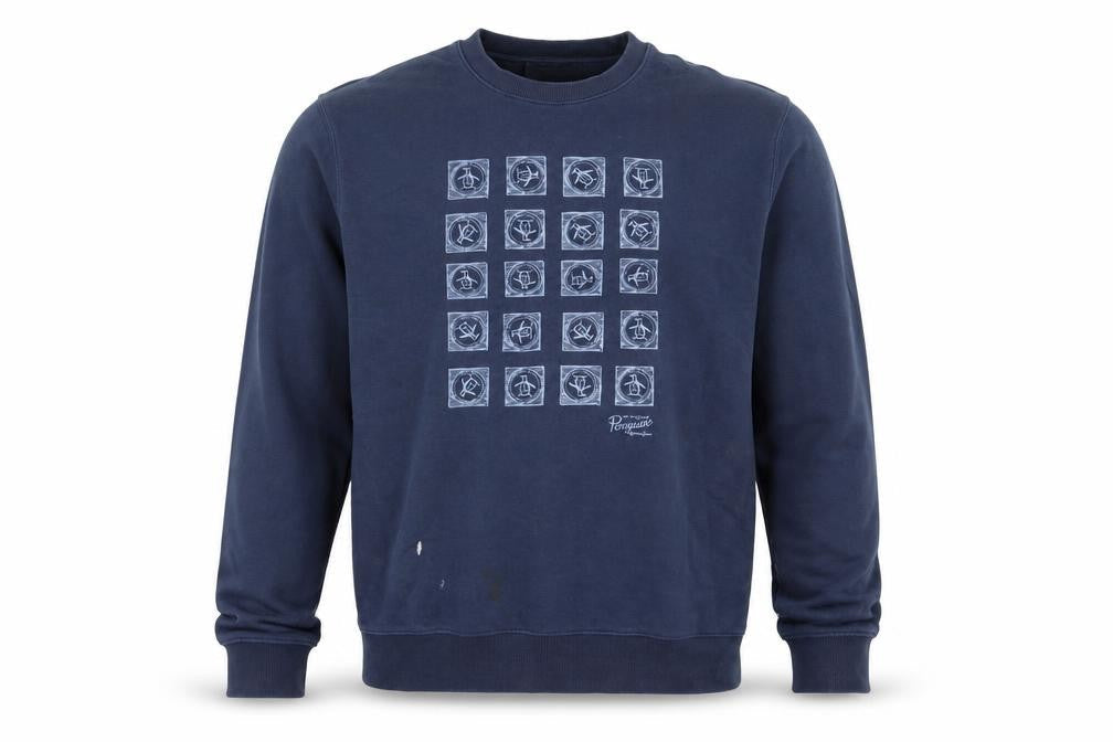 Original Penguin Men's Blue XL Pullover Sweatshirt