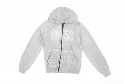 Geographical Norway Men's Grey Hooded Jacket S