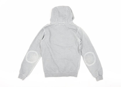 Geographical Norway Men's Grey Hooded Jacket S