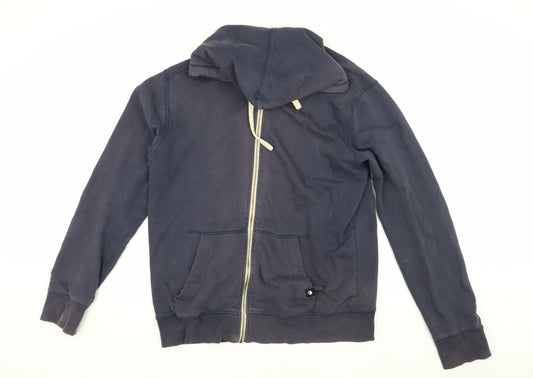 Jack & Jones Men's Blue XL Hooded Zip Jacket