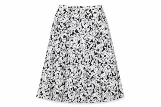 Eastex Women's Black Geometric Skirt Size 10