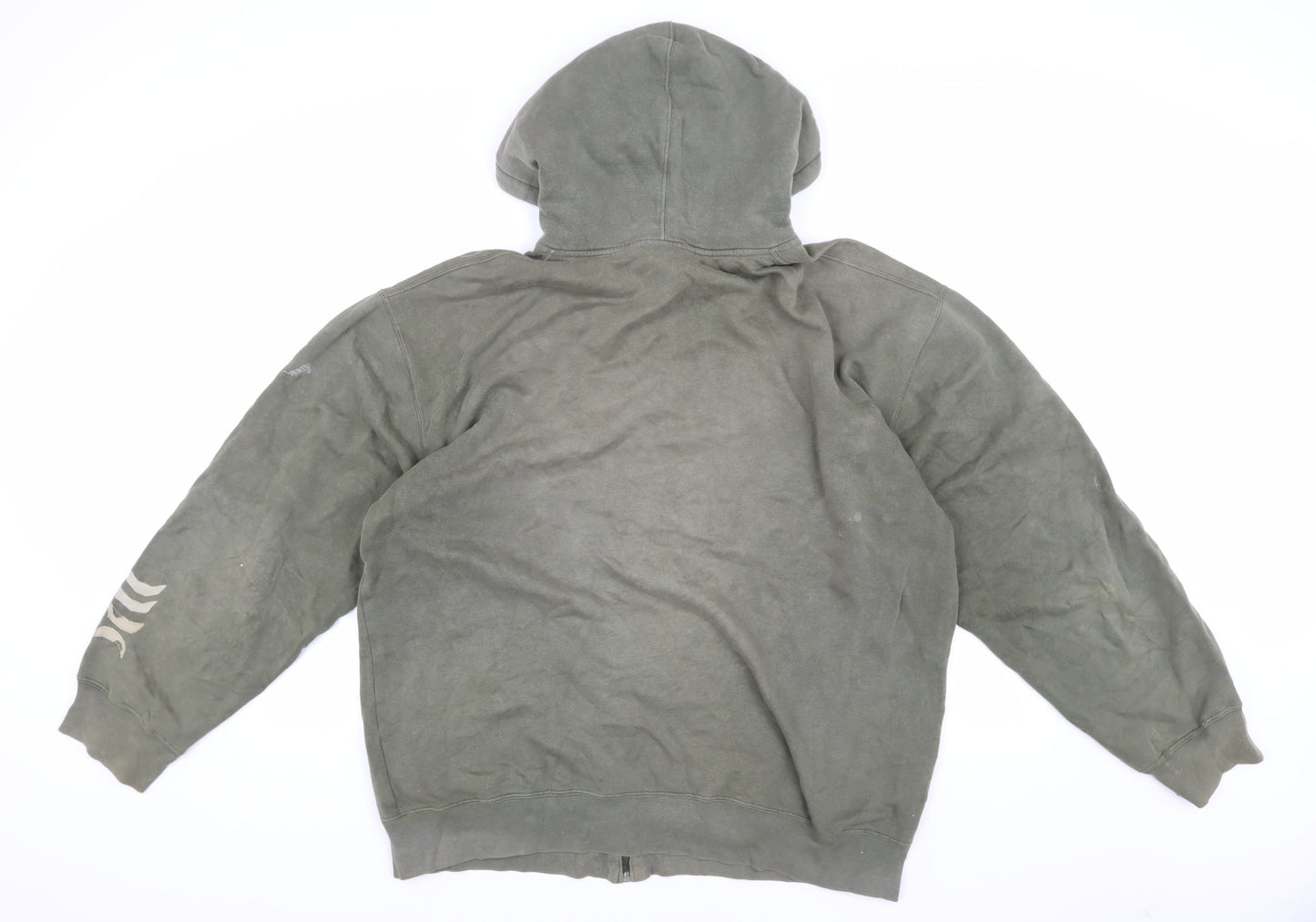 Hurley Men's Green Hooded Jacket XL Full Zip