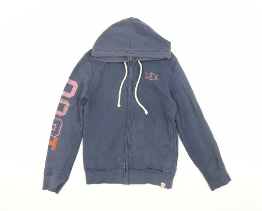 SoulCal & Co Unisex Blue Hooded Jacket S