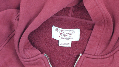 Original Penguin Men's Red XL Basic Jacket, Cotton, Casual