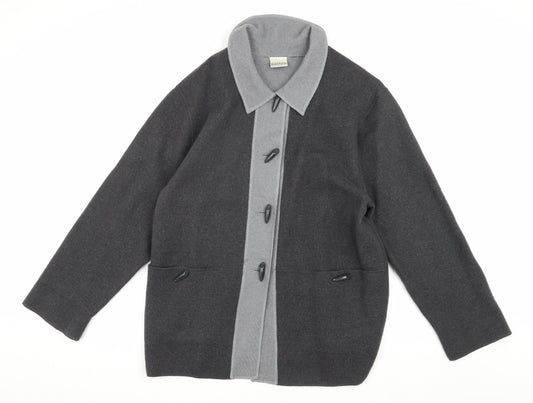 Eastex Women's Grey Wool Jacket Size 16