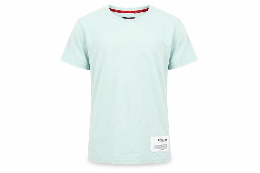 Defend Boys Blue Cotton T-Shirt, Size 13-14 Years