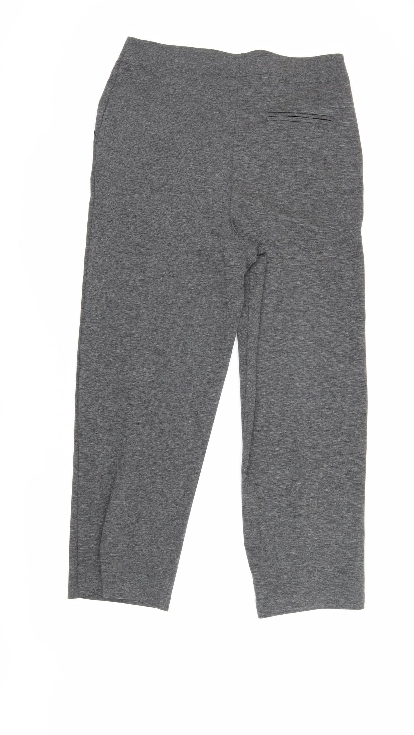 Honor Millburn Women's Grey Straight Trousers Size 12