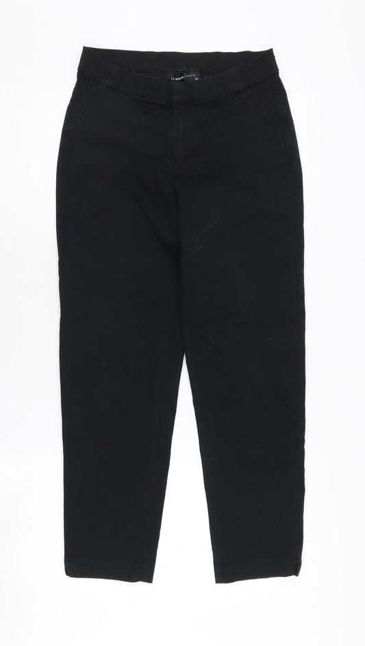 LC Waikiki Women’s Black Trousers Size 8 Elastic Waist