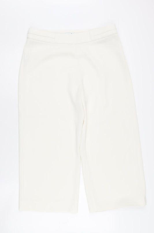 Wallis Women's White Trousers Size 12 New