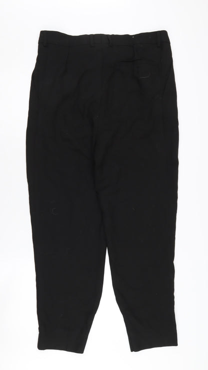 Zara Men's Black Trousers Size 32