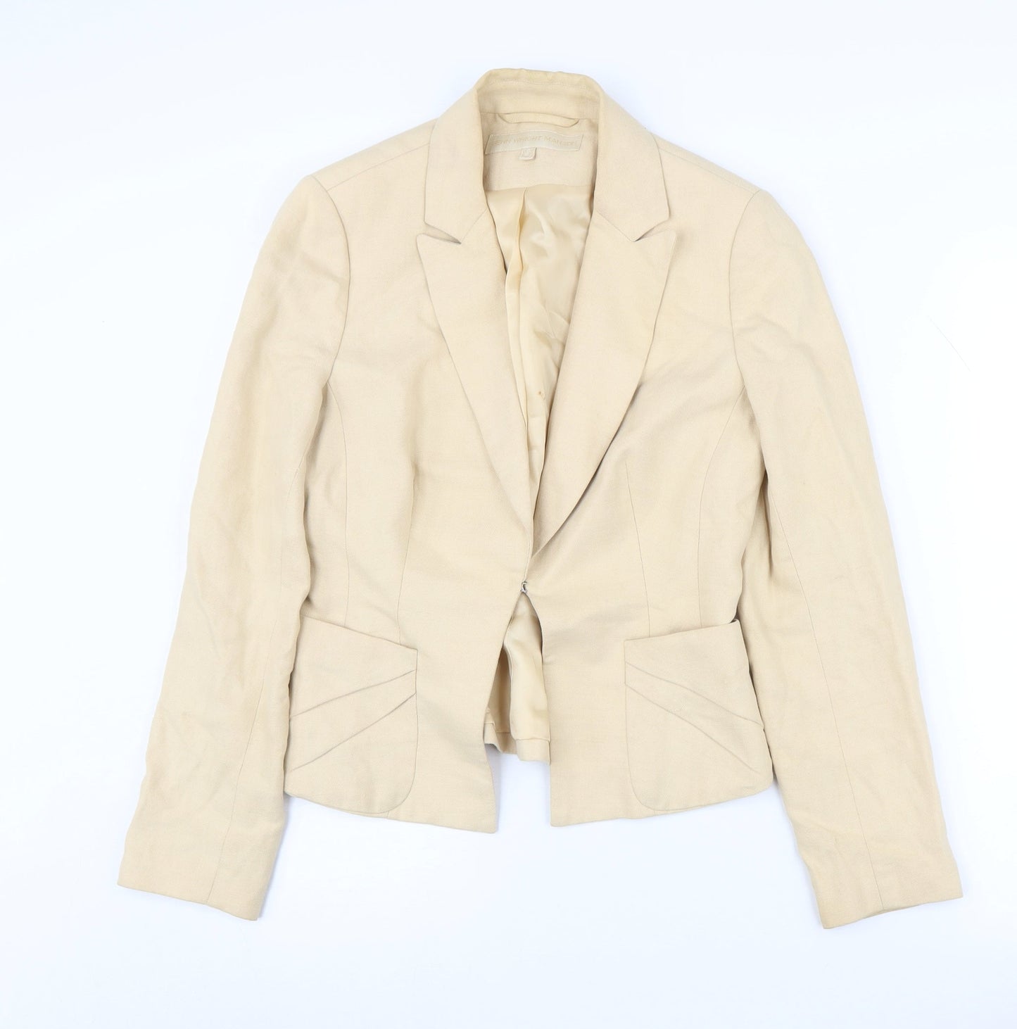 Fenn Wright Manson Women's Beige Blazer UK 10