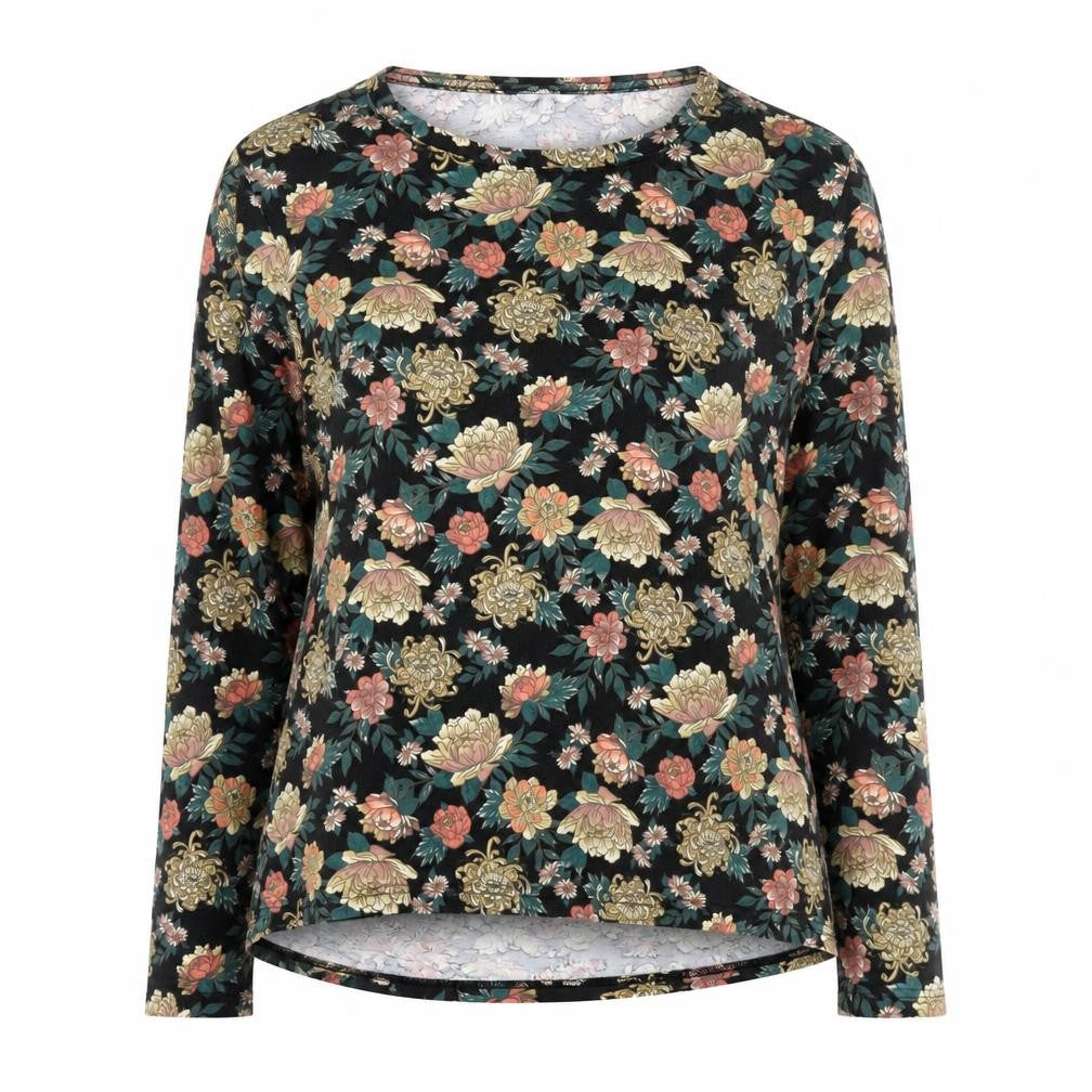 Cotton Traders Women's Multicoloured Floral Top