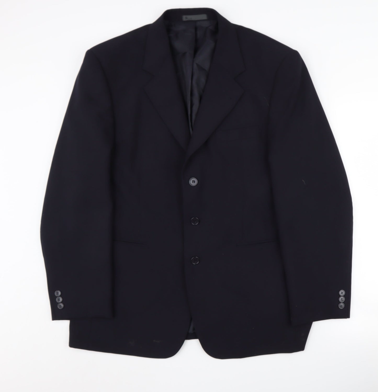 BHS Men's Blue Blazer 44 Regular Fit Business