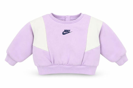 Nike Unisex Baby Purple Pullover Jumper 0-3 Months