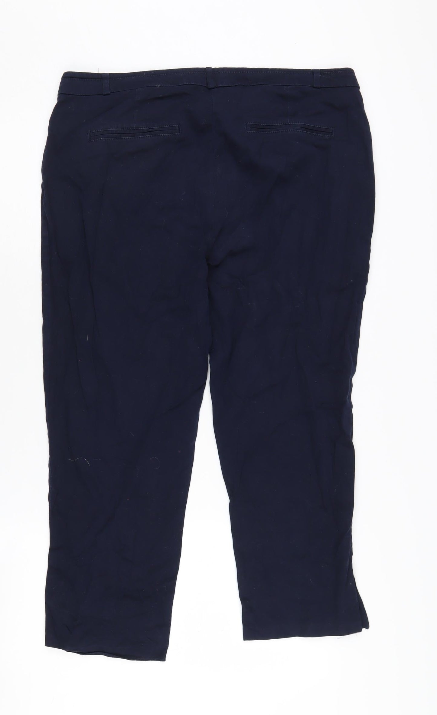 M&Co Women's Blue Trousers, Size 16