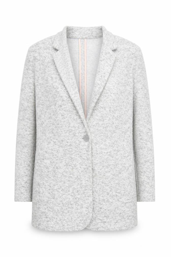 Miss Selfridge Women's Grey Knit Blazer Size 12