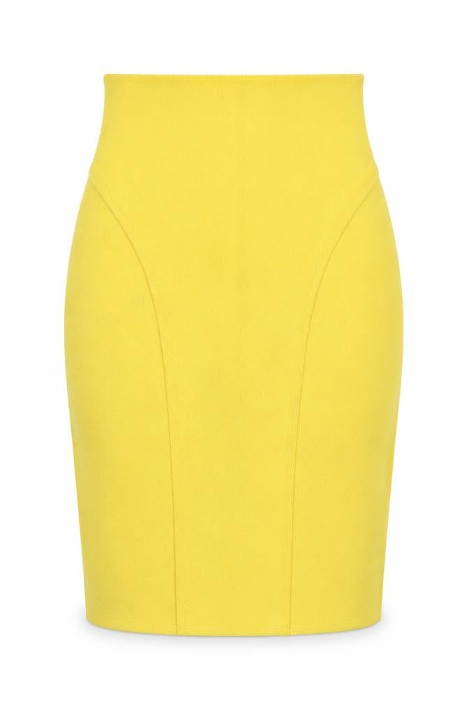 KOOKAI Yellow Bandage Skirt, Size 16, Women's Fashion