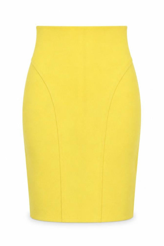 KOOKAI Yellow Bandage Skirt, Size 16, Women's Fashion