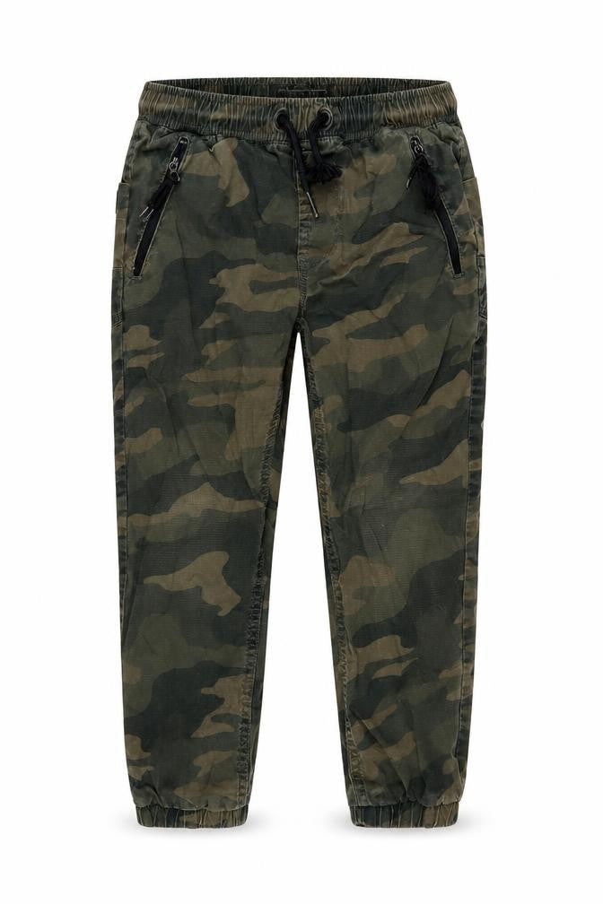 Next Boys' Camouflage Jogger Trousers, 7 Years, Elastic Waist