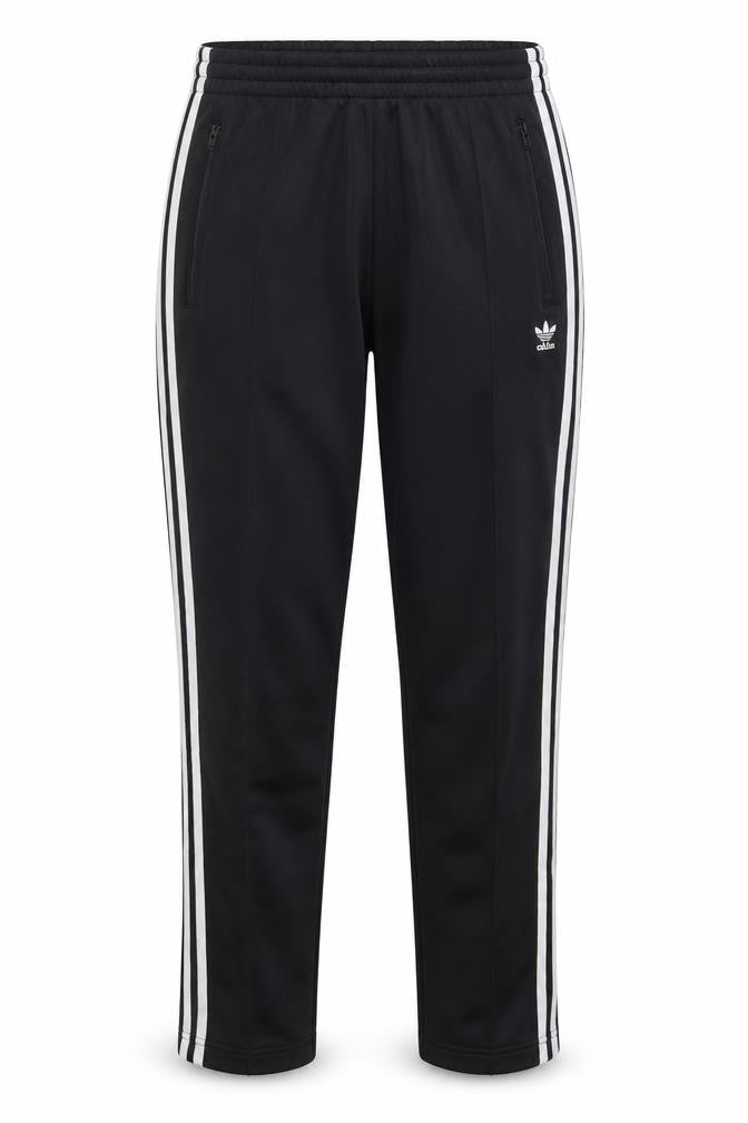 Adidas Unisex Black Track Pants Size 10 Athletic Style