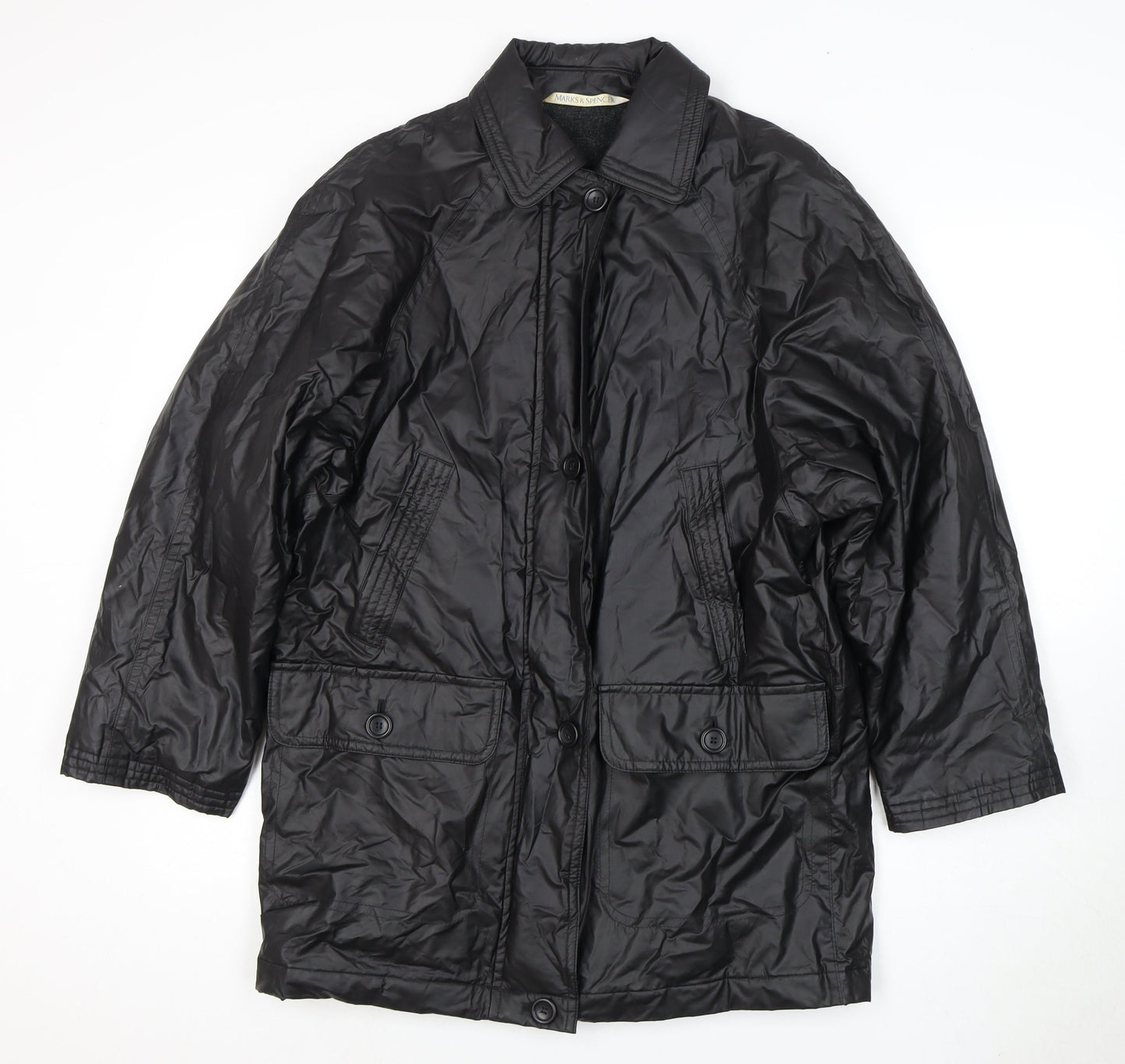 Marks and Spencer Women's Black Jacket Size 10