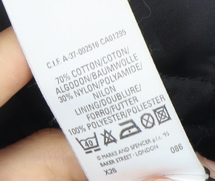 Marks and Spencer Women's Black Jacket Size 10