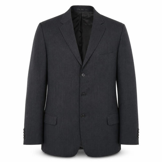 Marlane Grey Men's Wool Blazer, Size 44L