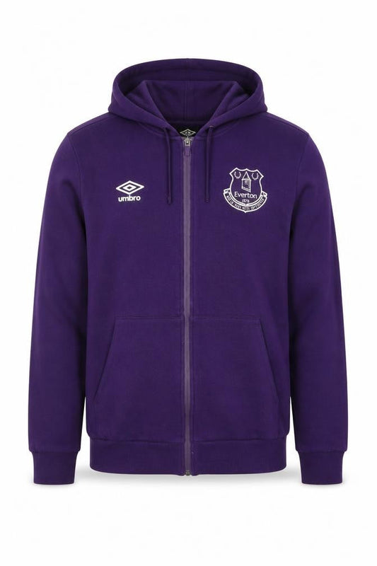 Umbro Men's Purple Full Zip Hoodie Size L