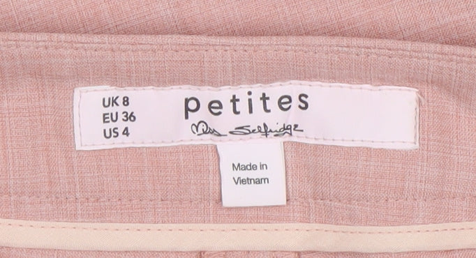 Miss Selfridge Women’s Pink Petites Trousers