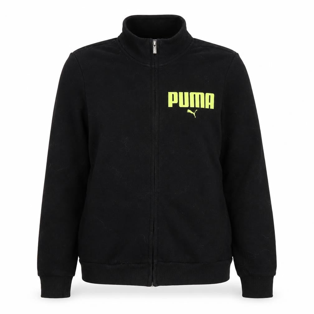Puma Women's Black Full Zip Sweatshirt L