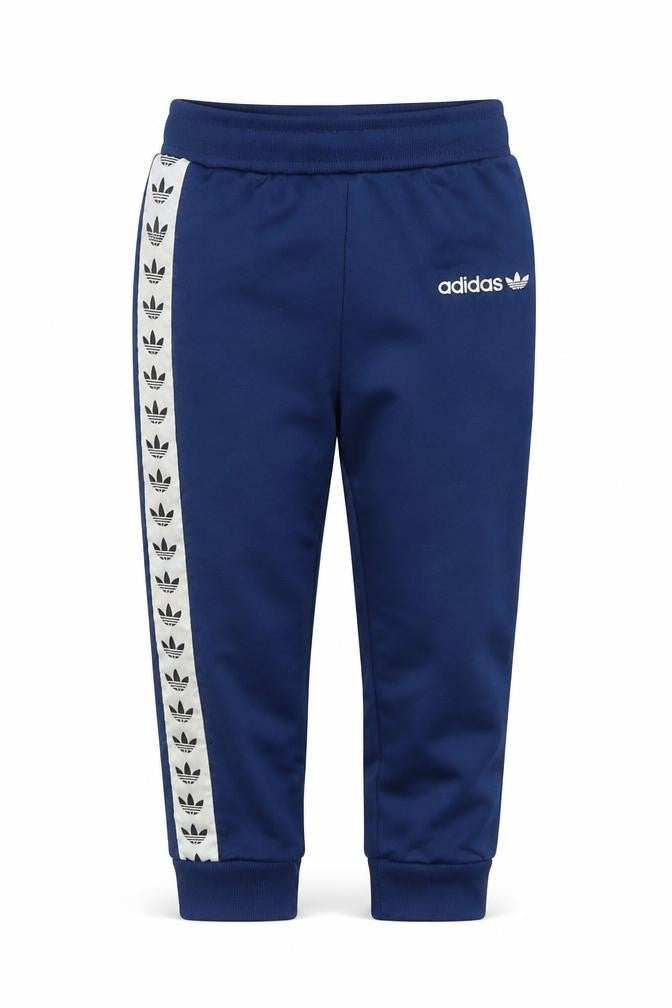 Adidas Boys Blue Track Pants 3 Years Regular Fit