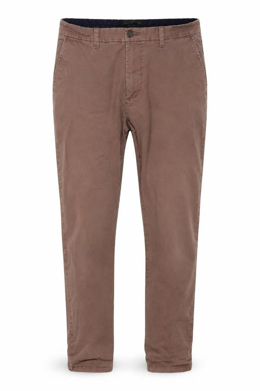 Marks & Spencer Men's Brown Skinny Trousers, Size 34/31