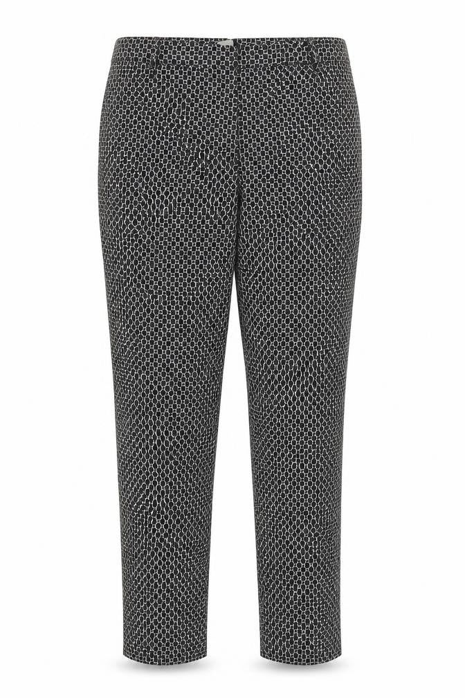 Oasis Women's Geometric Trousers Size 12