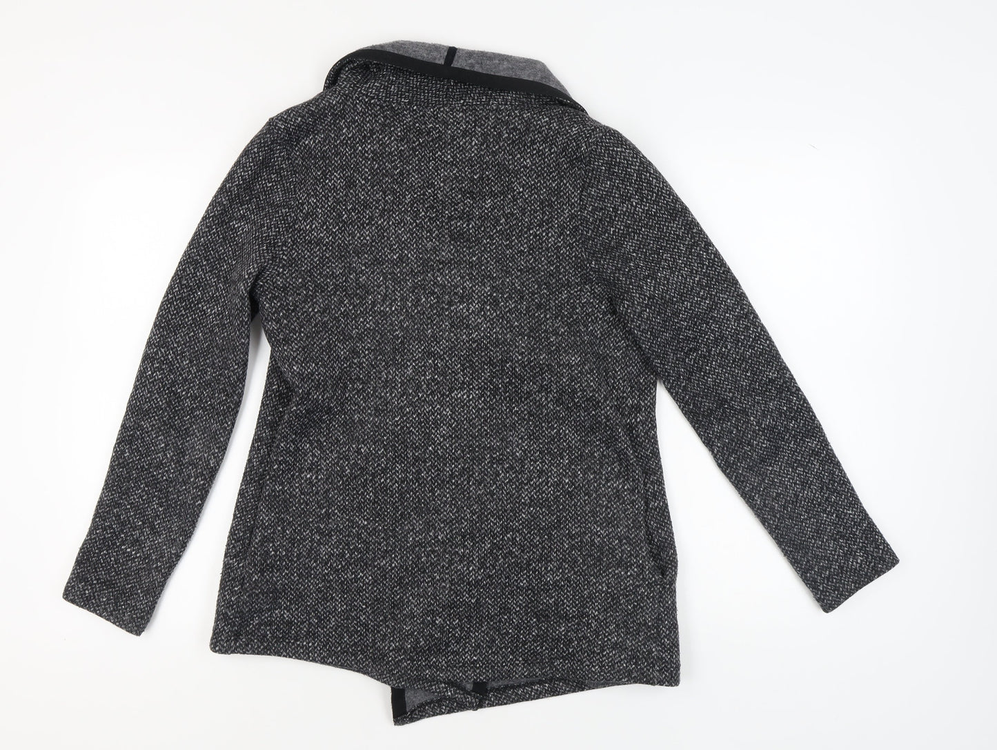 Next Women's Grey Cowl Neck Cardigan Size 12