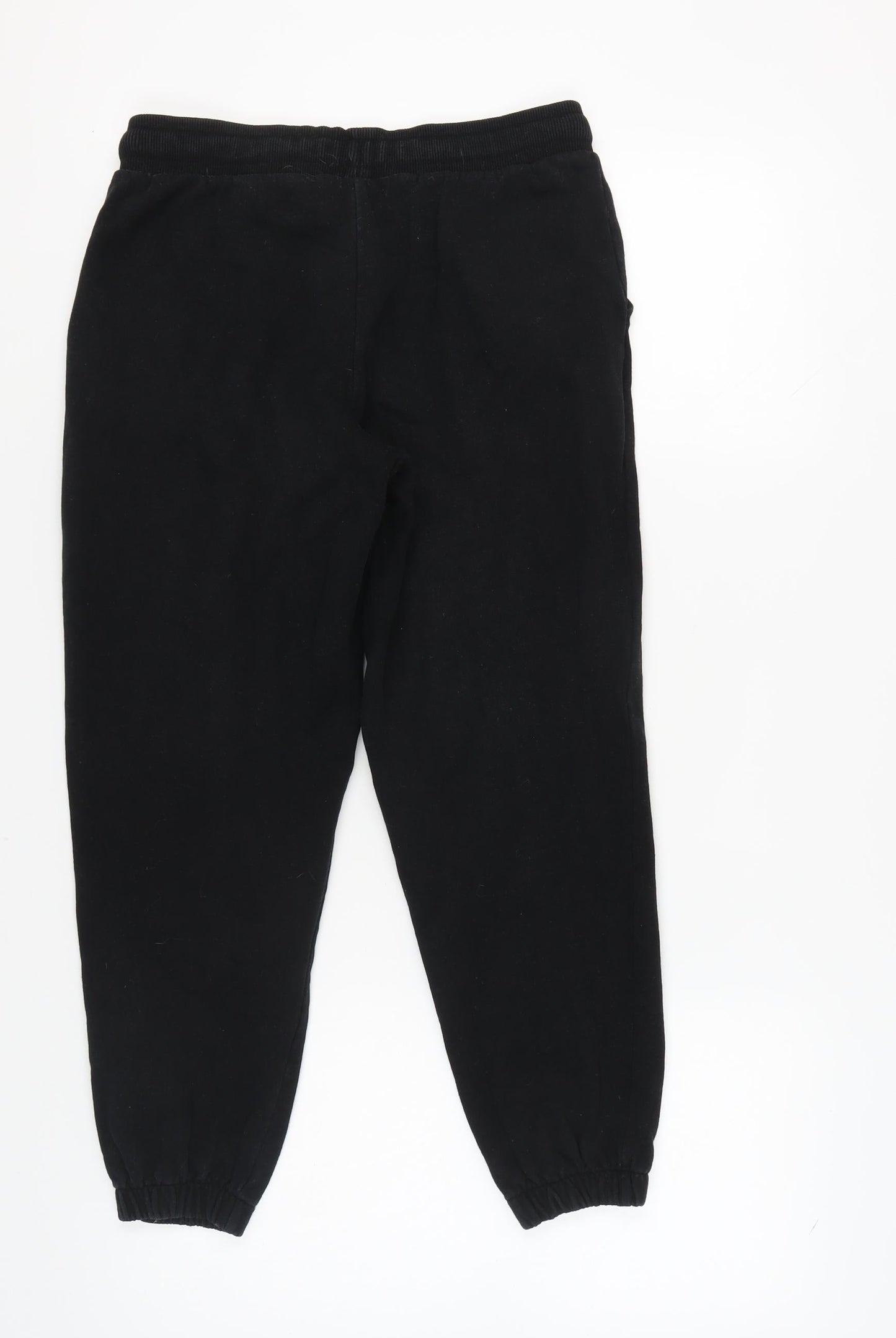 Collusion Women's Black Jogger Trousers Size 12