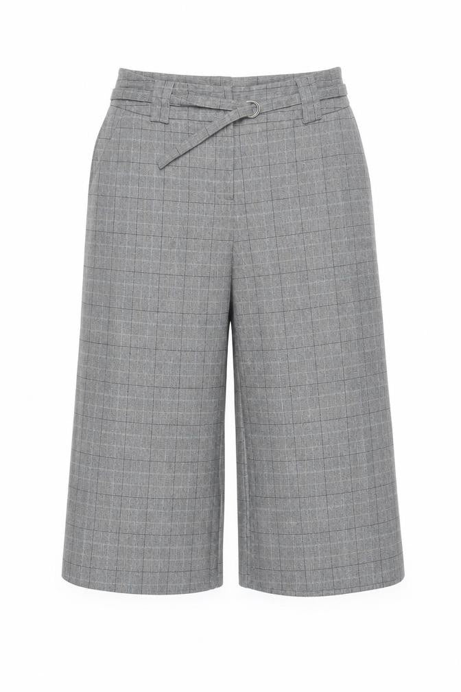 South Women's Grey Check Trousers Size 12