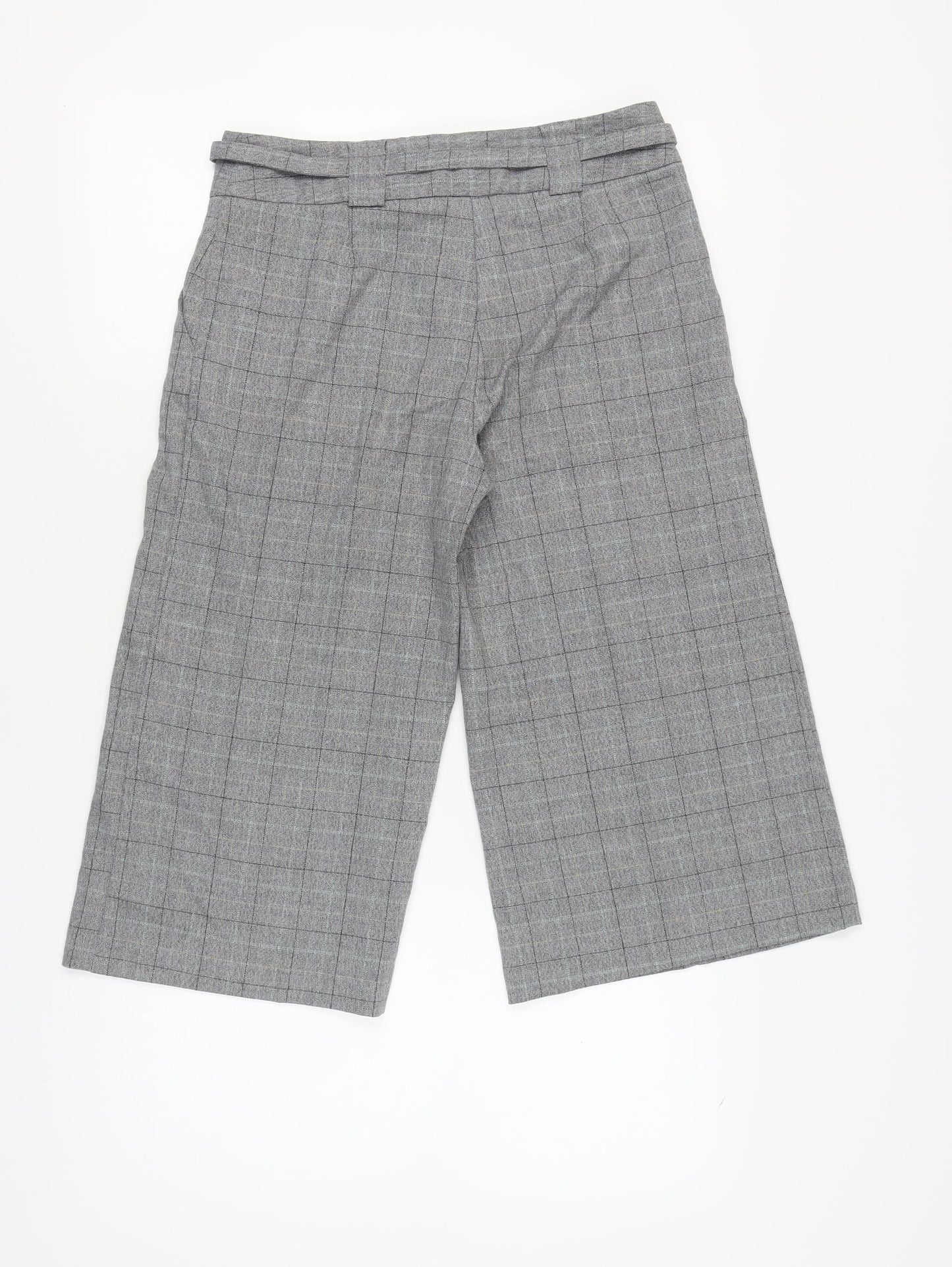 South Women's Grey Check Trousers Size 12