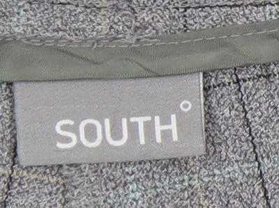 South Women's Grey Check Trousers Size 12