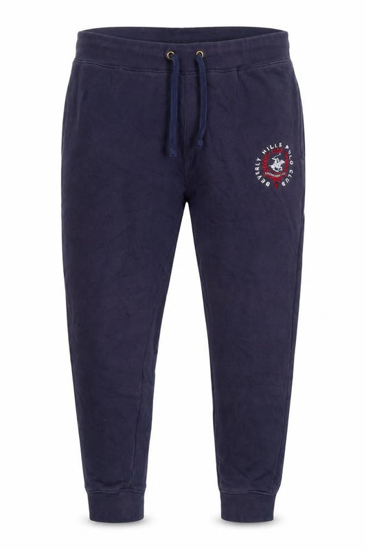 Front view of Beverly Hills Polo Club Men's Blue Joggers - Large