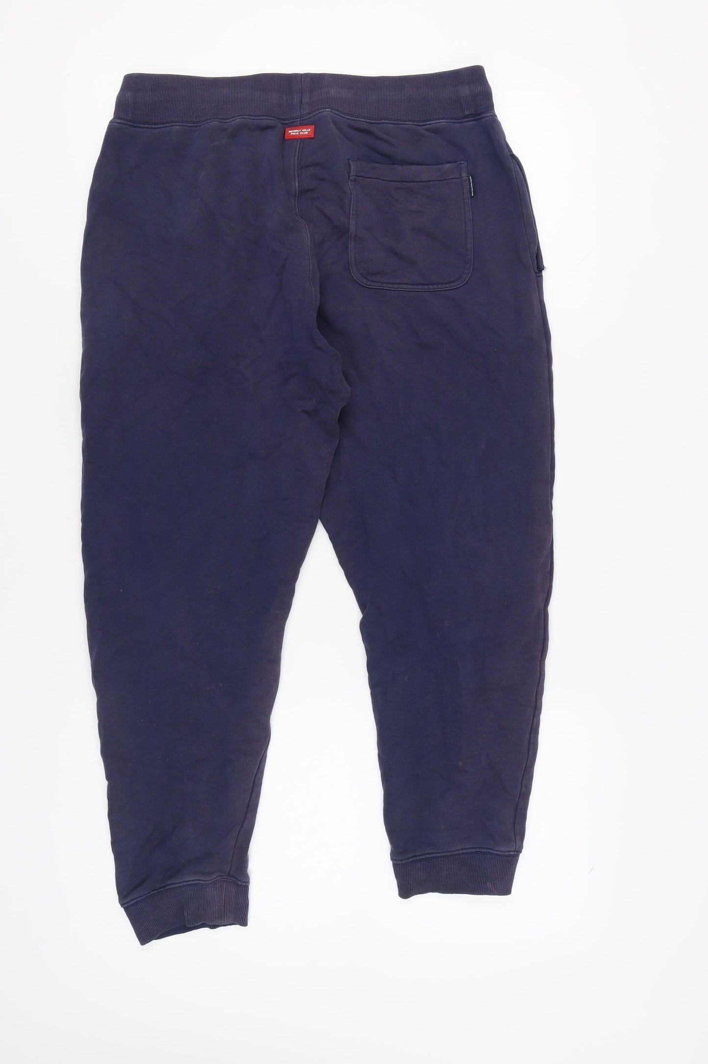 Beverly Hills Polo Club Men's Blue Joggers - Large