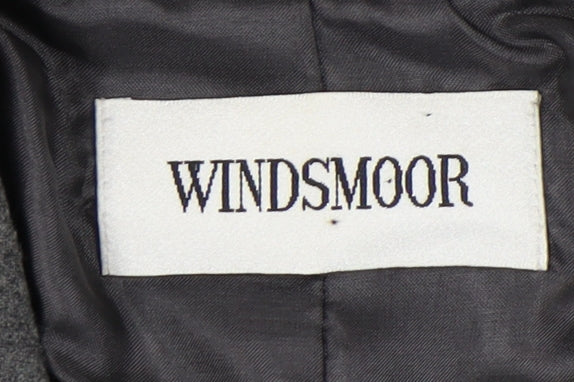 Windsmoor Women's Grey Floral Blazer Size 10